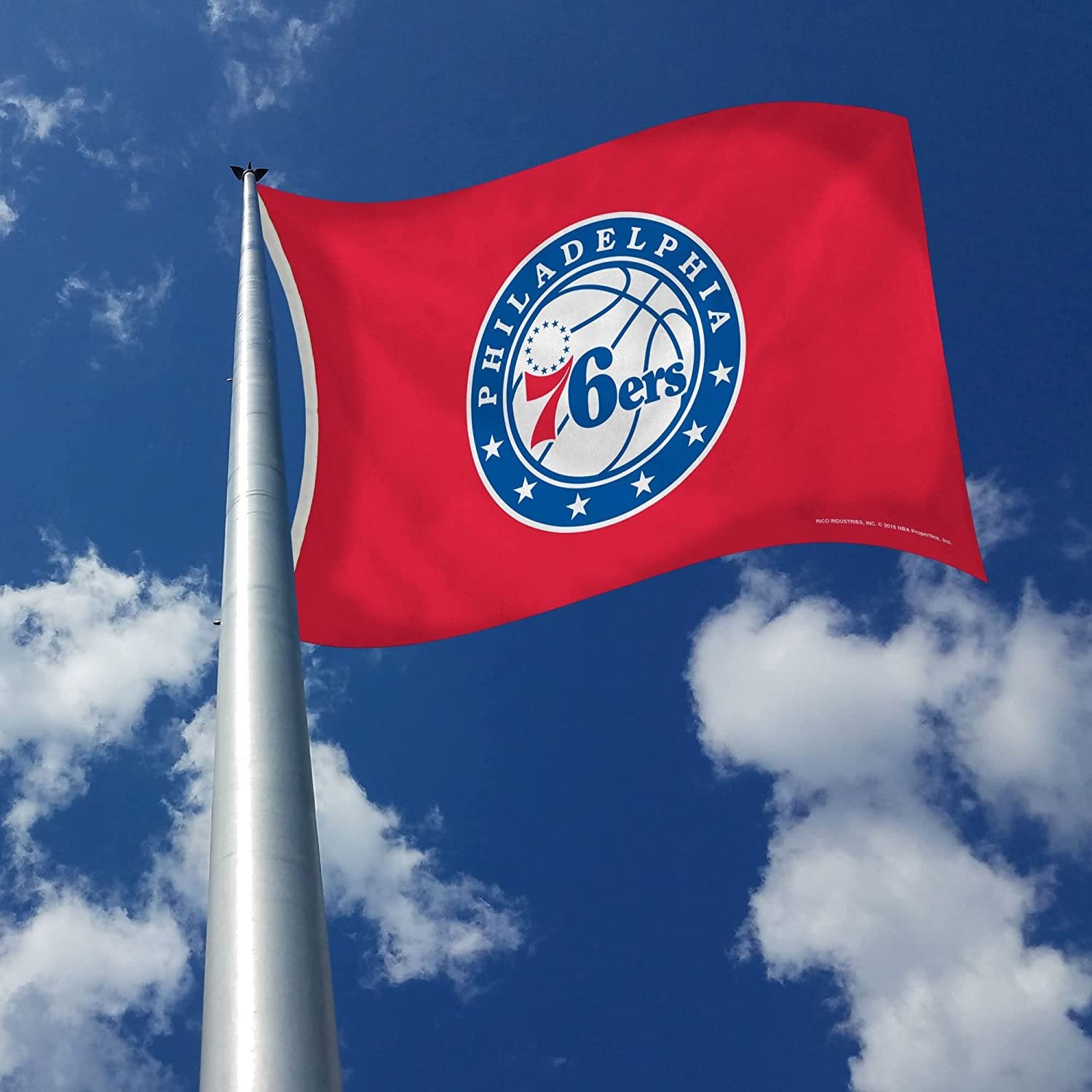 Philadelphia 76ers Premium 3x5 Flag Banner Metal Grommets Outdoor Indoor