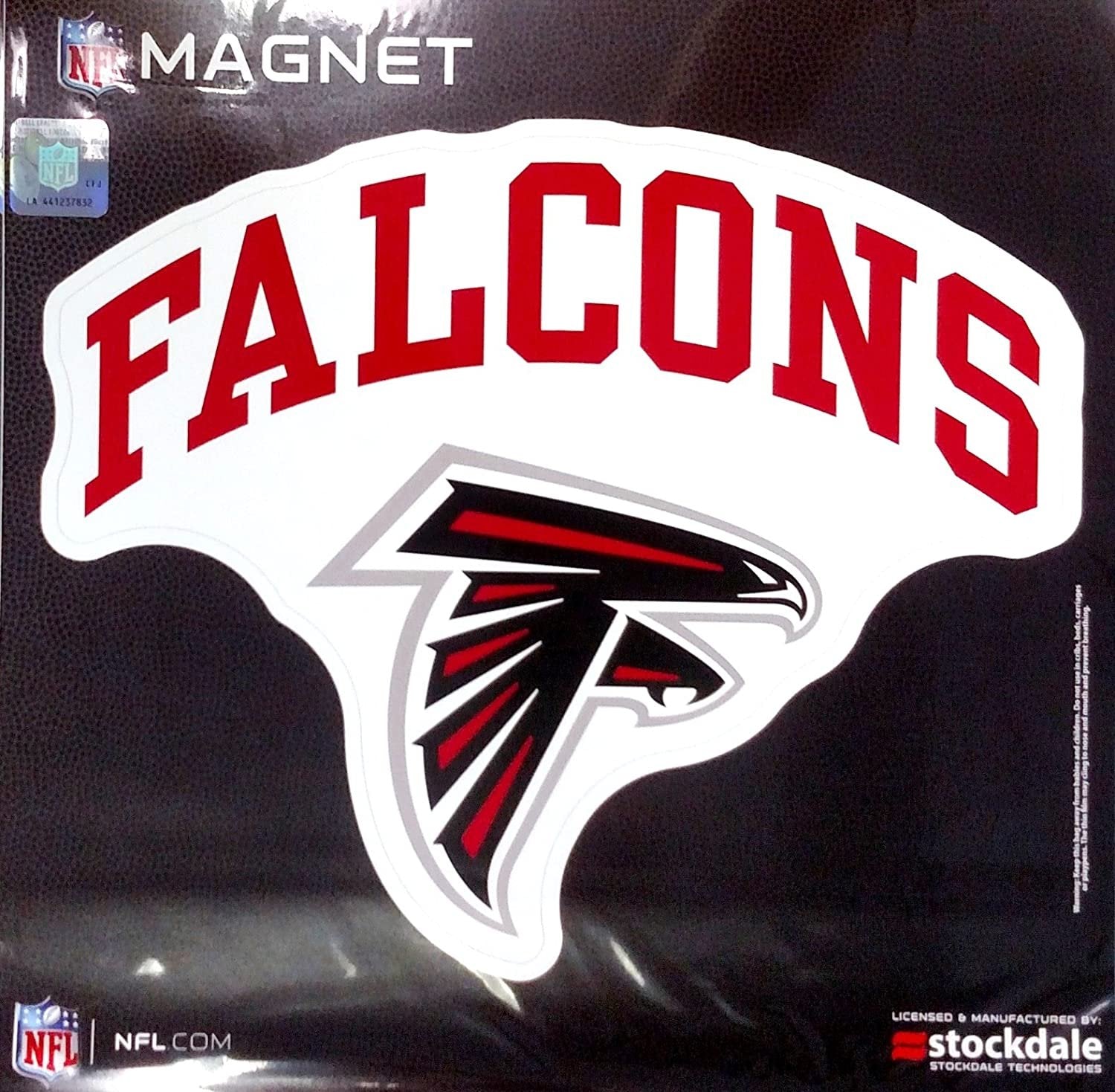Atlanta Falcons ARCH Style Logo 12" Magnet Heavy Duty Auto Home NFL Football