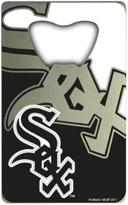 Chicago White Sox Heavy Duty Metal Bottle Opener Credit Card Size 2 x 3.25 Inch
