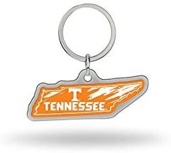 University of Tennessee Volunteers Metal Keychain State Shape Design