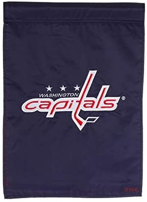 Washington Capitals Premium Garden Flag Banner, Double Sided, Emroidered, 13x18 Inch
