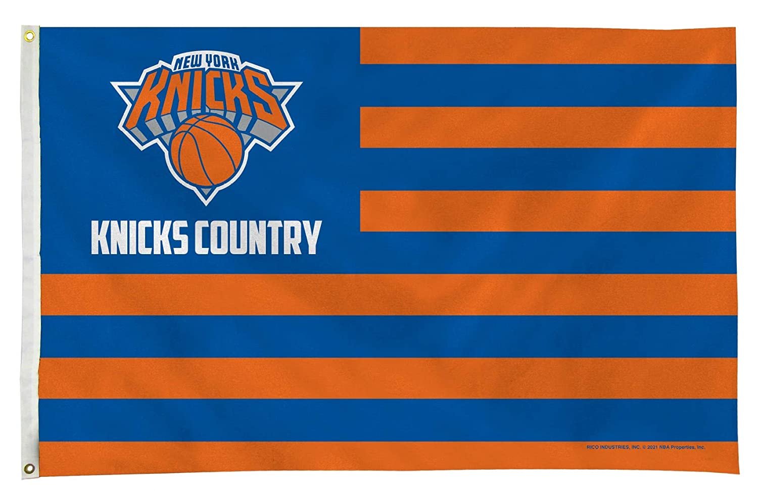 New York Knicks Flag Banner 3x5 Country Design Premium with Metal Grommets Outdoor House Basketball