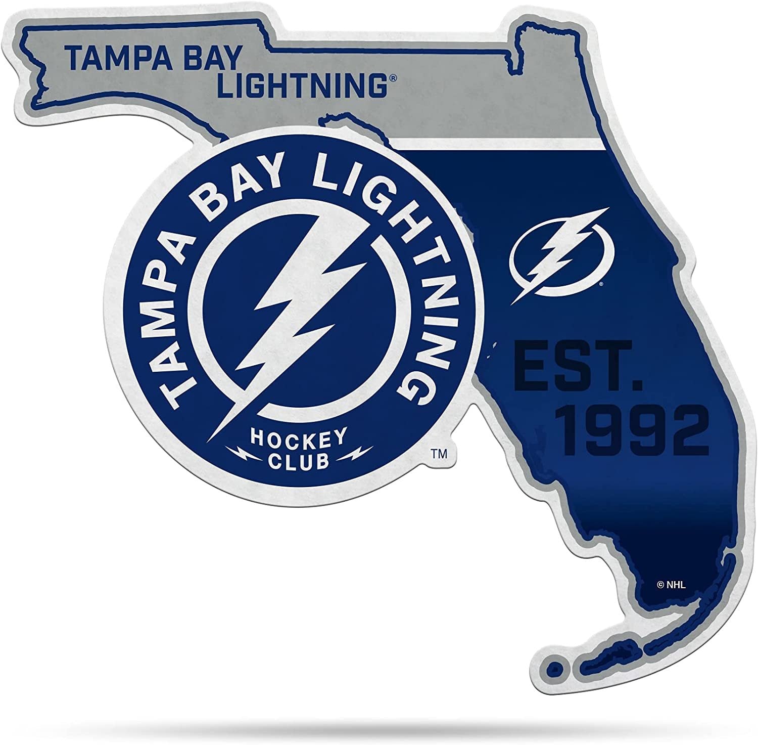 Tampa Bay Lightning 18" State Design Pennant Soft Felt
