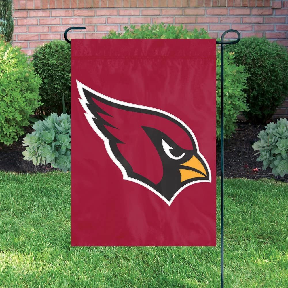 Arizona Cardinals Premium Garden Flag Banner Applique Embroidered 12.5x18 Inch