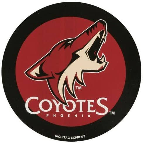 Arizona Coyotes 4" Round Decal
