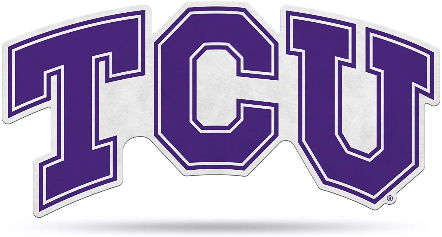 TCU Horned Frogs Pennant  Primary Logo 18 Inch Texas Christian University