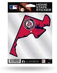 Washington Nationals 5 Inch Sticker Decal, Home State Design, Flat Vinyl, Full Adhesive Backing