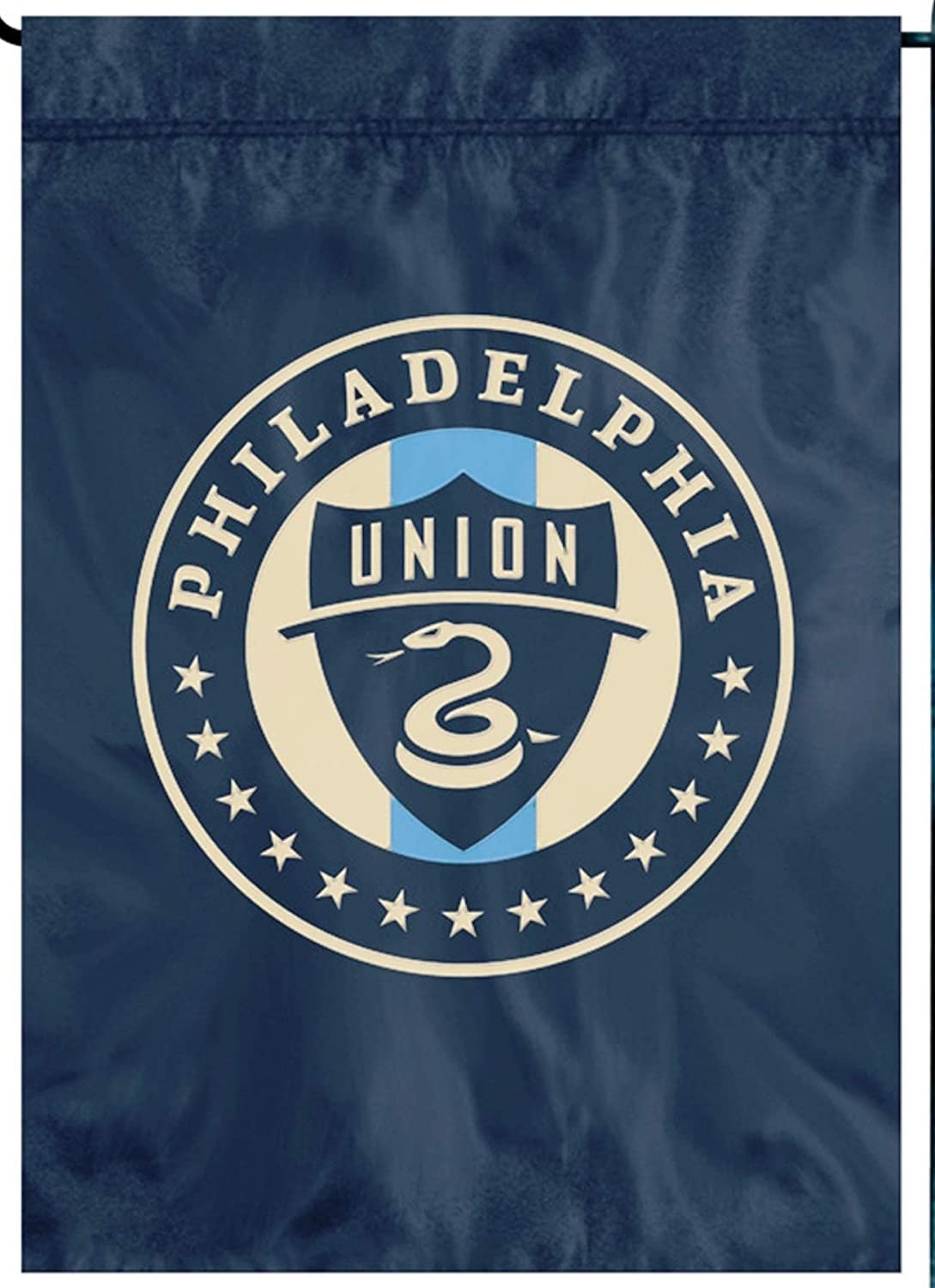 Philadelphia Union Premium Garden Flag Applique & Embroidered Banner Soccer MLS