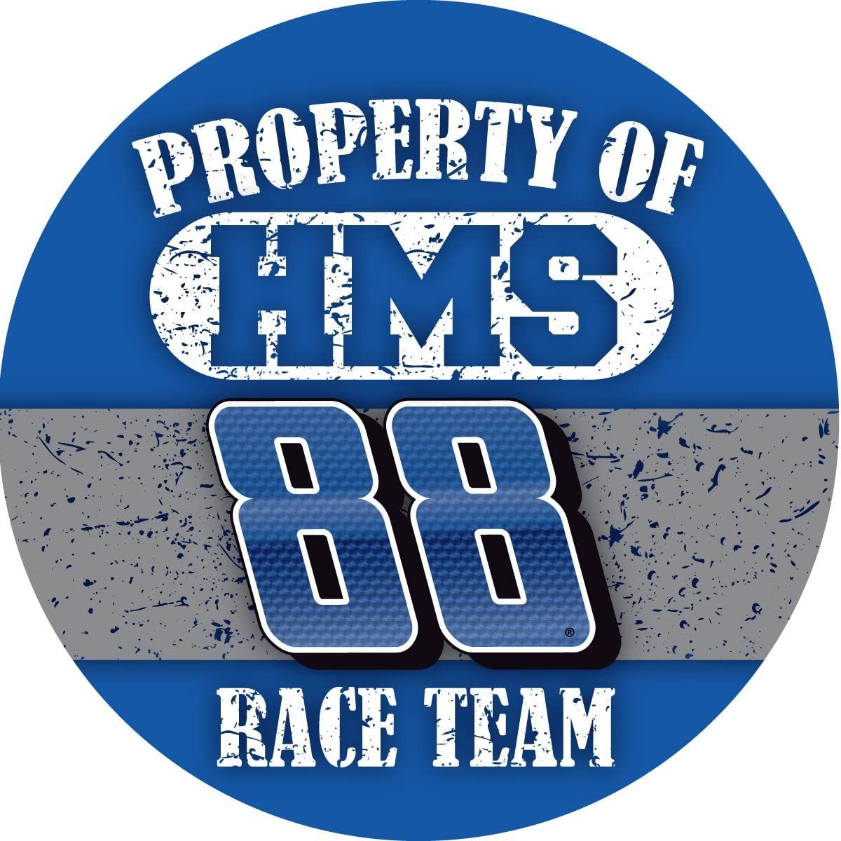 NASCAR #88 Dale Earnhardt Jr 4" Round "Property Of" Race Team Magnet-New for 2016!