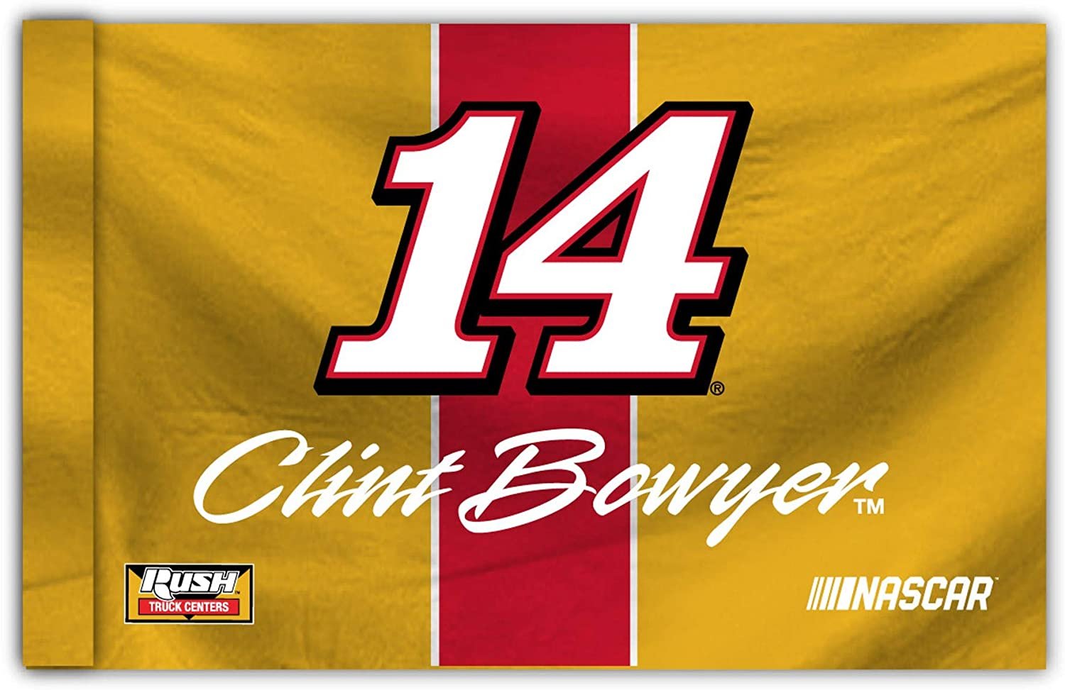 Clint Bowyer #14 Premium 3x5 Flag w/Grommets Outdoor House Banner Nascar Racing