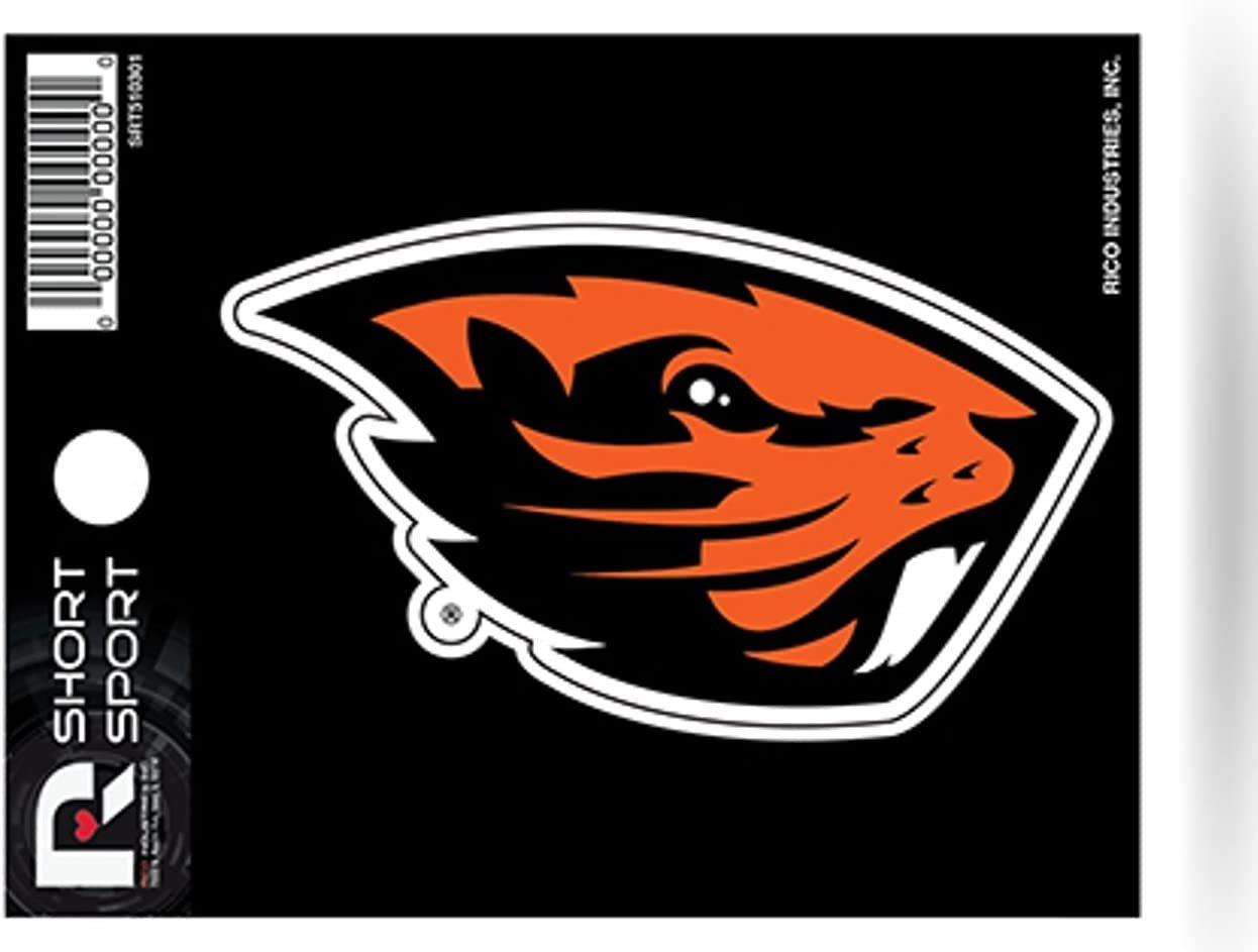 Oregon State Beavers 3 Inch Sticker Decal, Die Cut, Full Adhesive Backing, Easy Peel and Stick Application