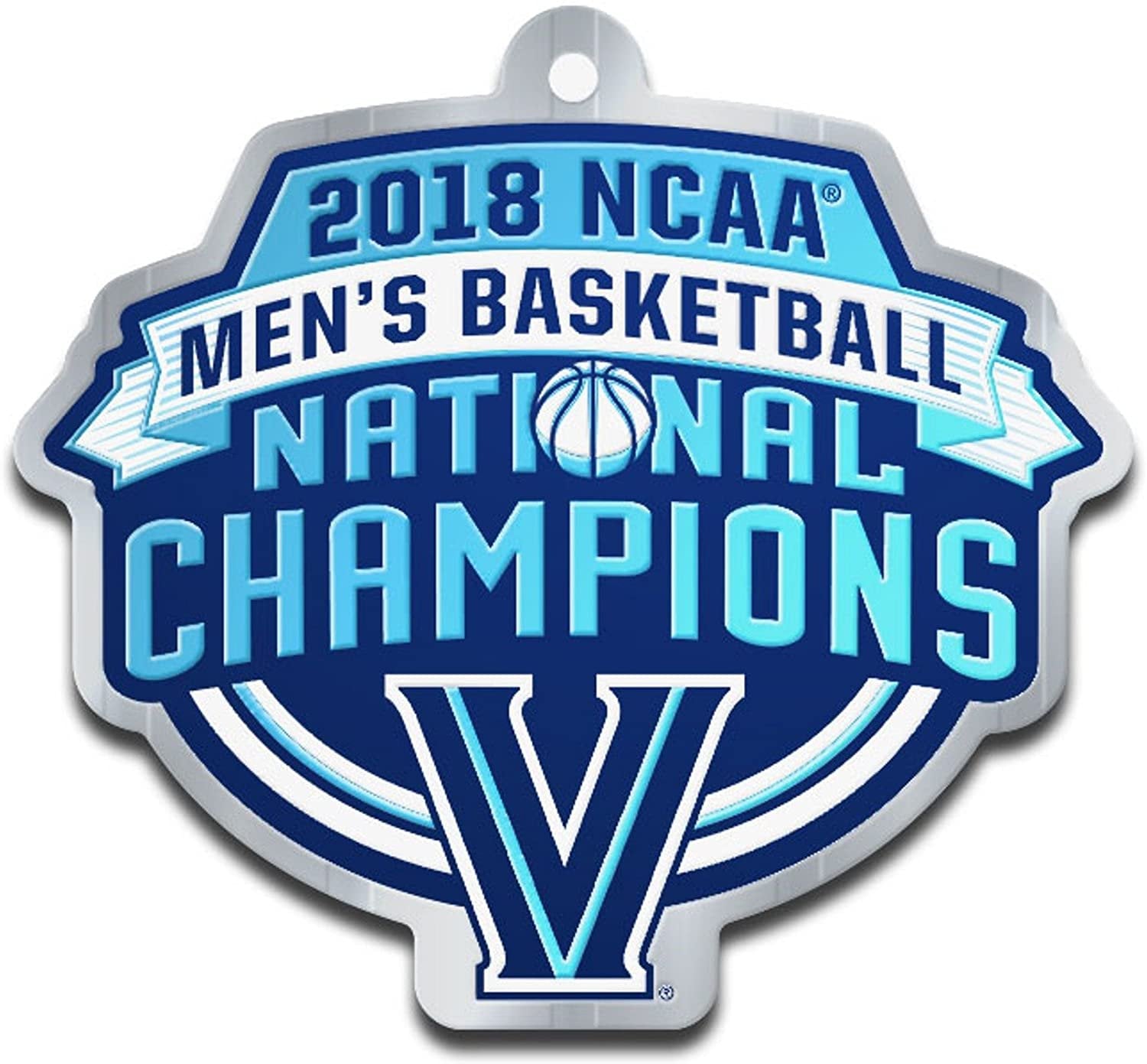 Villanova university Wildcats 2018 Champions Acrylic Keychain Premium Die Cut