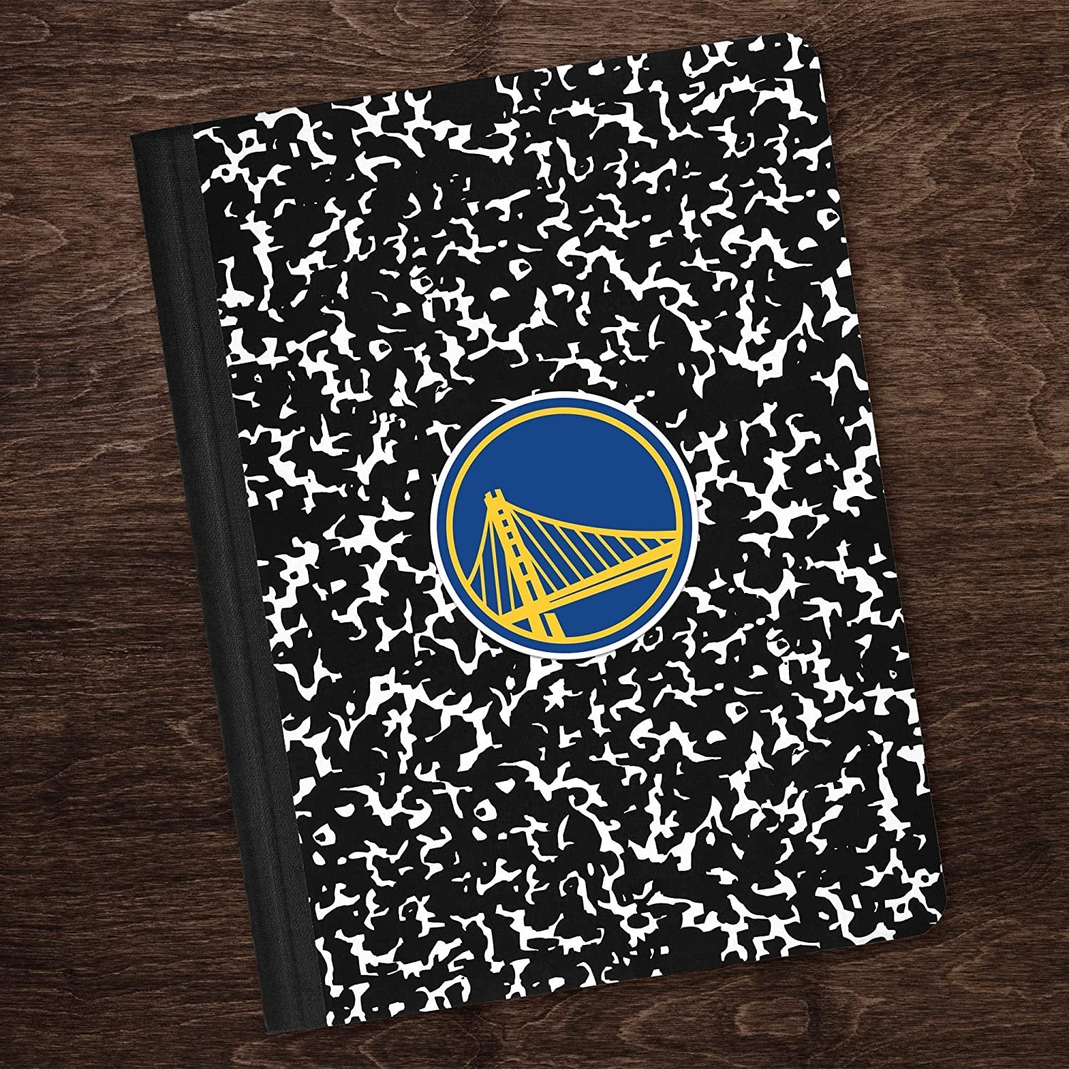 Golden State Warriors 4x4 Die Cut Inch Decal Sticker Flat Vinyl, Primary Logo, Clear Backing