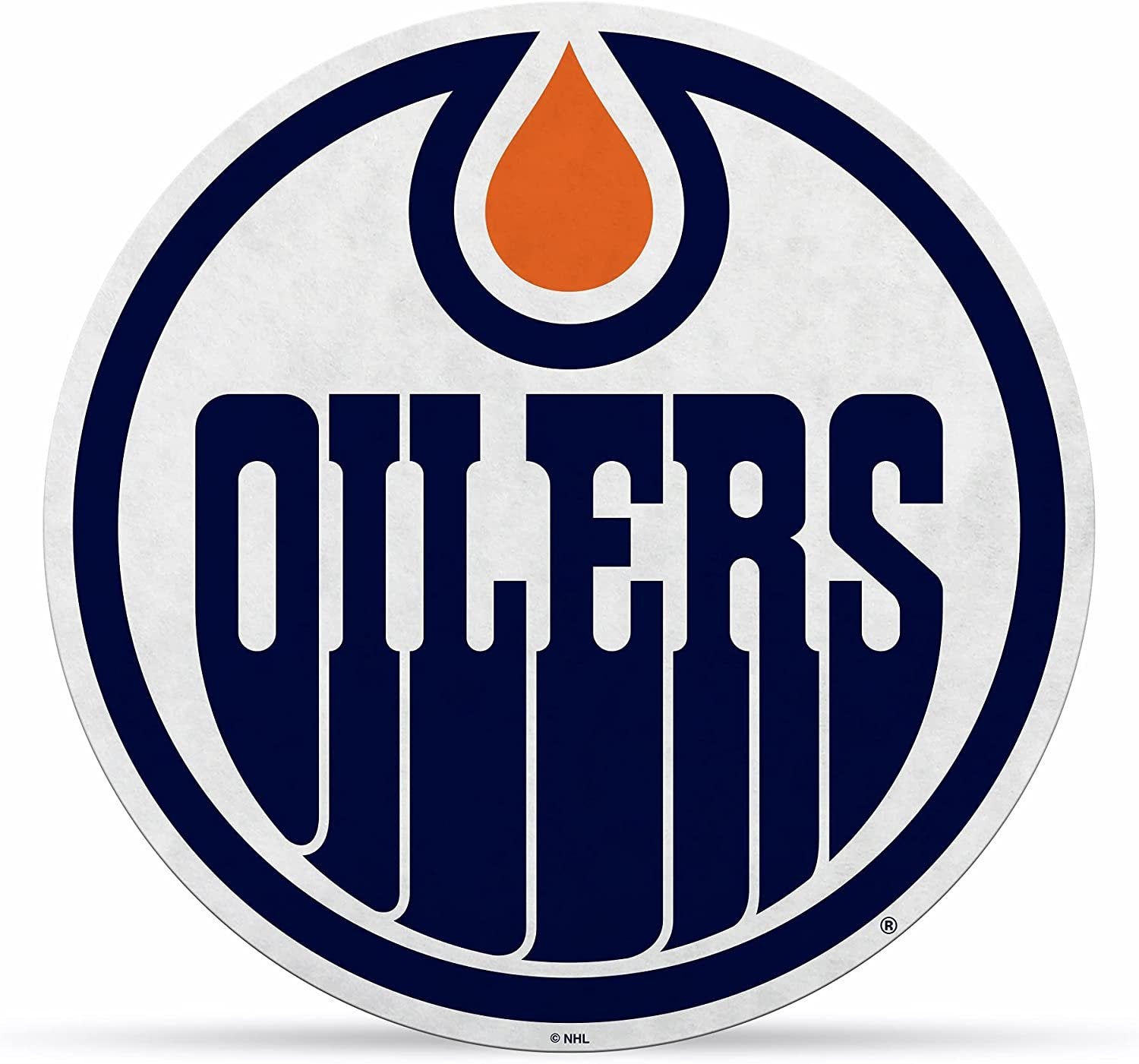 Edmonton Oilers Pennant Primary Logo 18 Inch Soft Felt