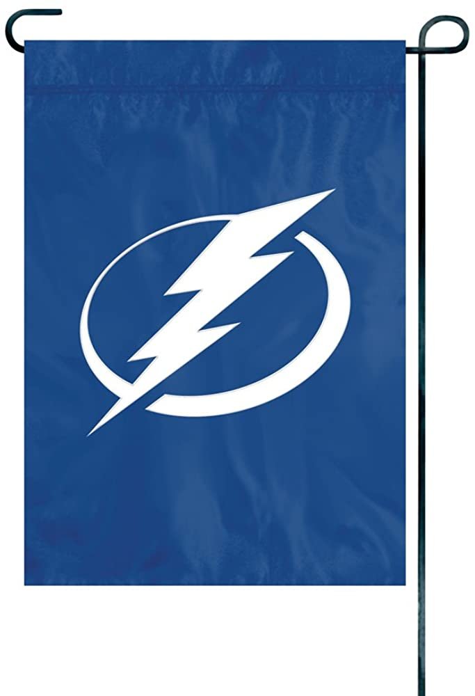 Tampa Bay Lightning Premium Garden Flag Banner Applique Embroidered 12.5x18 Inch