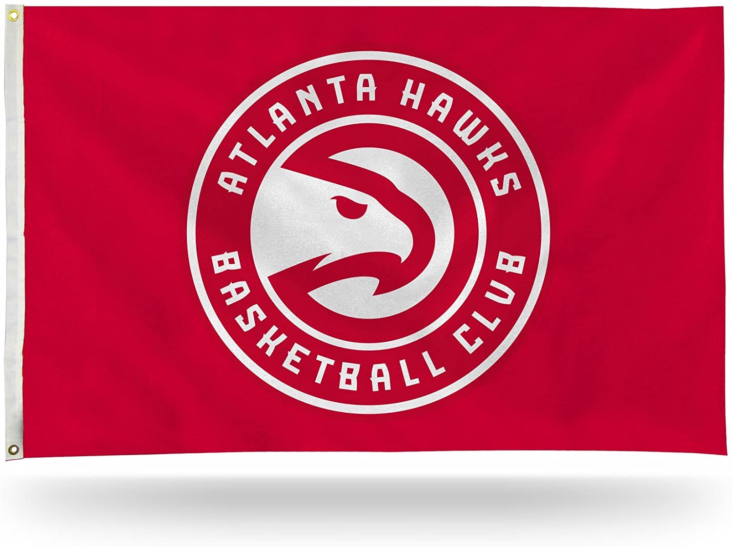 Atlanta Hawks Premium 3x5 Feet Flag Banner, Logo Design, Metal Grommets, Outdoor Use, Single Sided