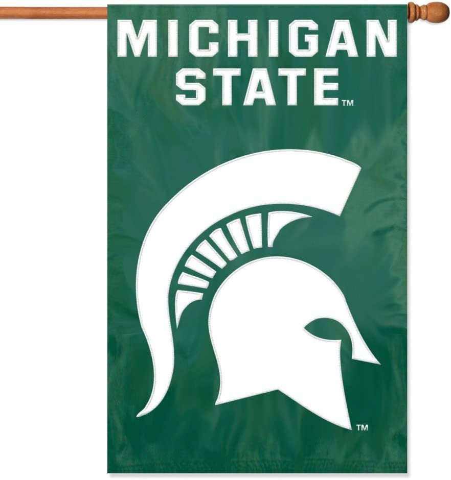 Michigan State Spartans 28"x44" House Flag Banner