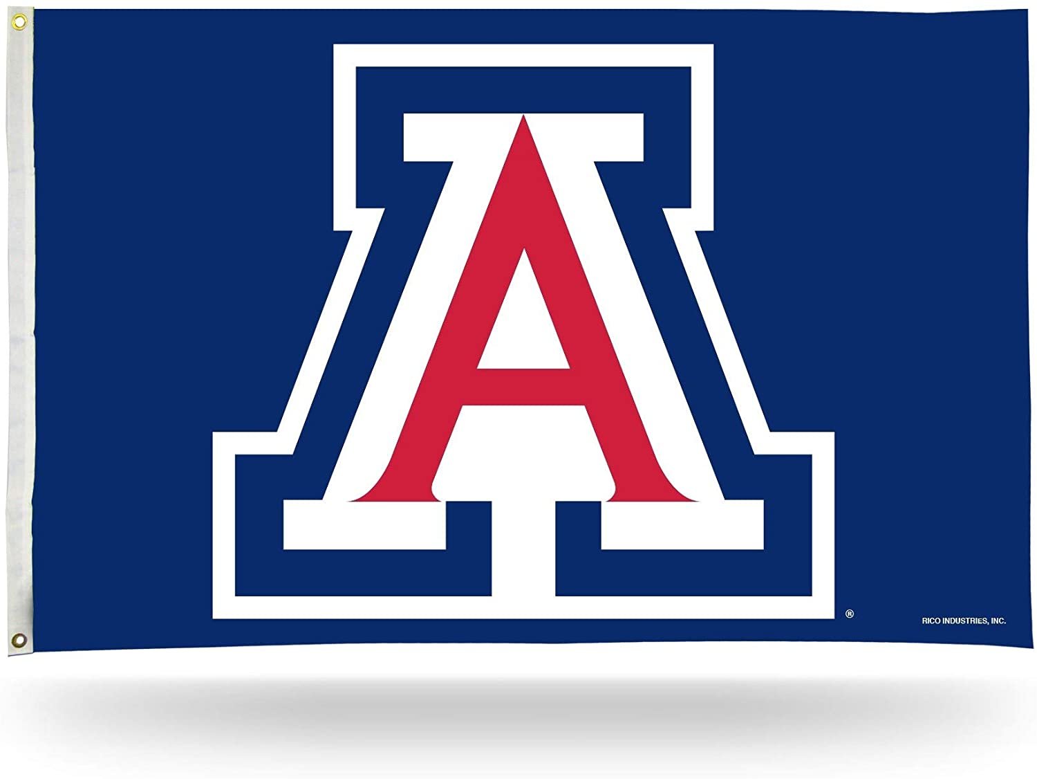 University of Arizona Wildcats Premium 3x5 Feet Flag Banner, Logo Design, Metal Grommets, Outdoor Use, Single Sided