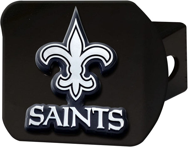 New Orleans Saints Hitch Cover - Black