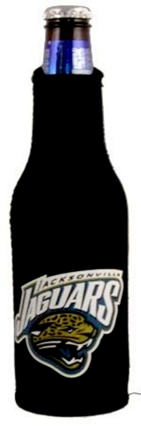 Jacksonville Jaguars 2-Pack Zipper Bottle Neoprene Beverage Insulator Football