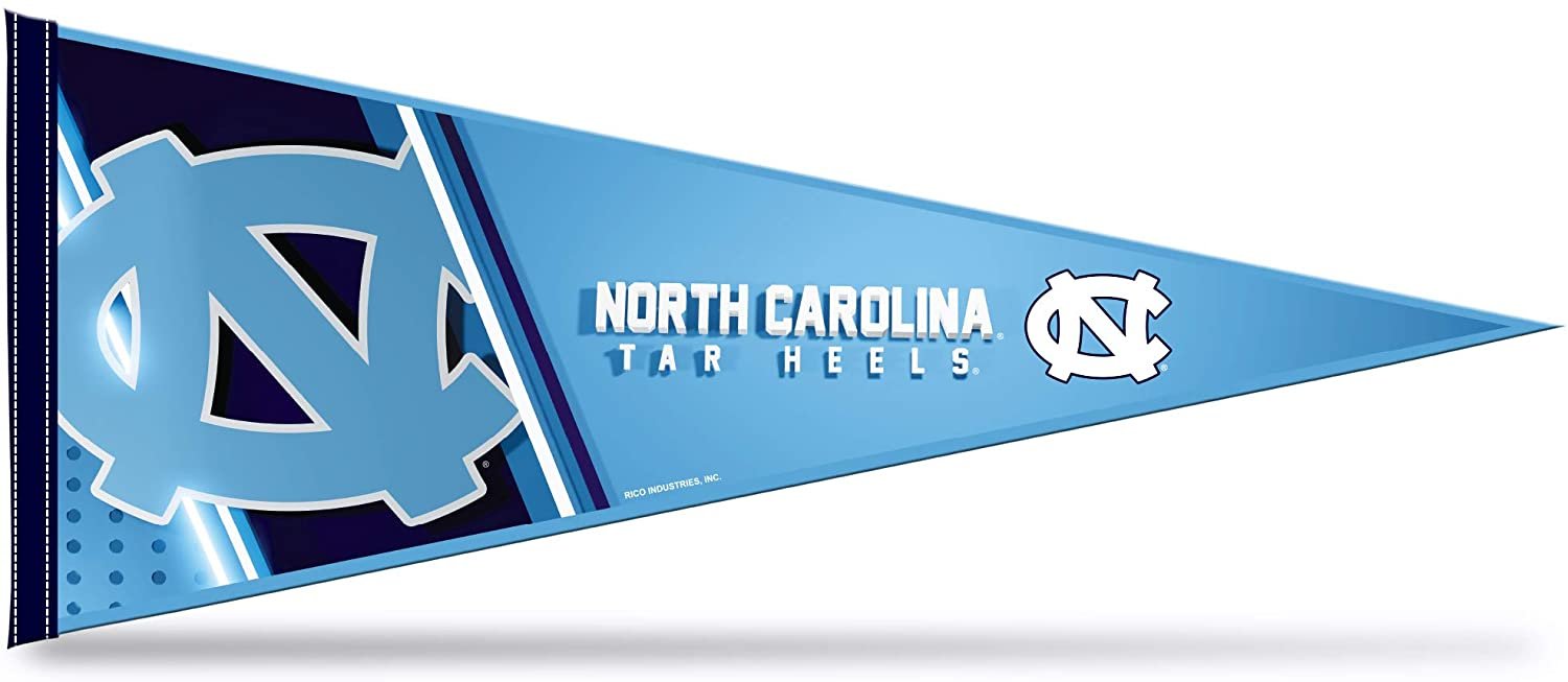 North Carolina Tar Heels Pennant 12x30 Inch Soft Felt University of