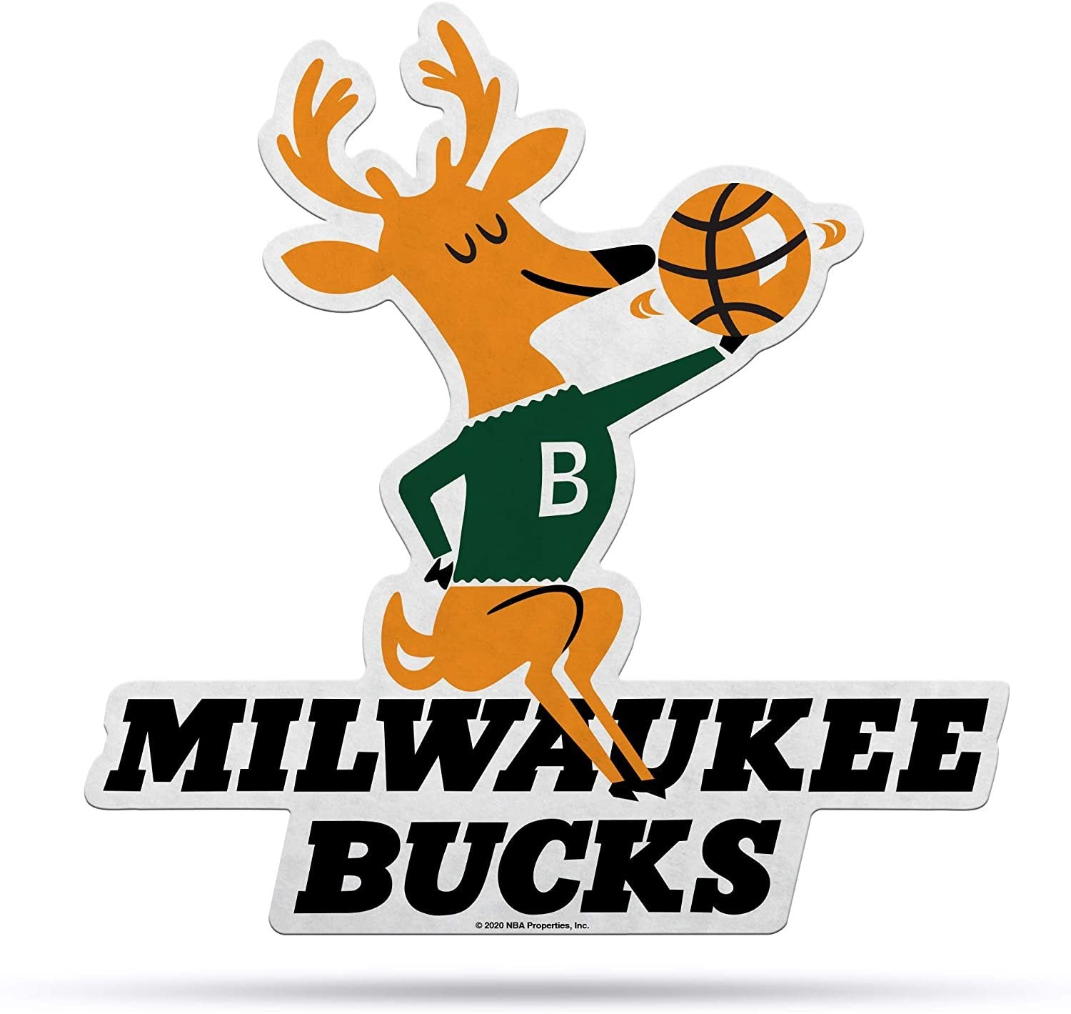 Milwaukee Bucks 18" Retro Logo Pennant Soft Felt