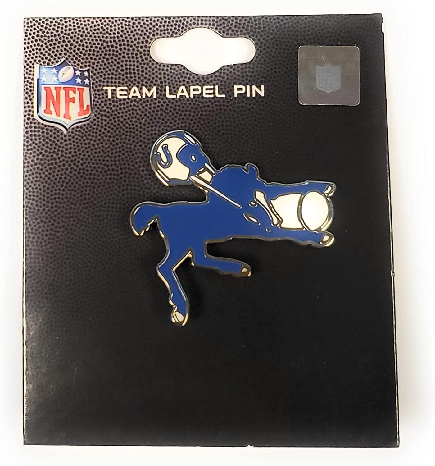 Indianapolis Colts Retro Logo Premium Metal Pin, Lapel Hat Tie, Push Pin Backing