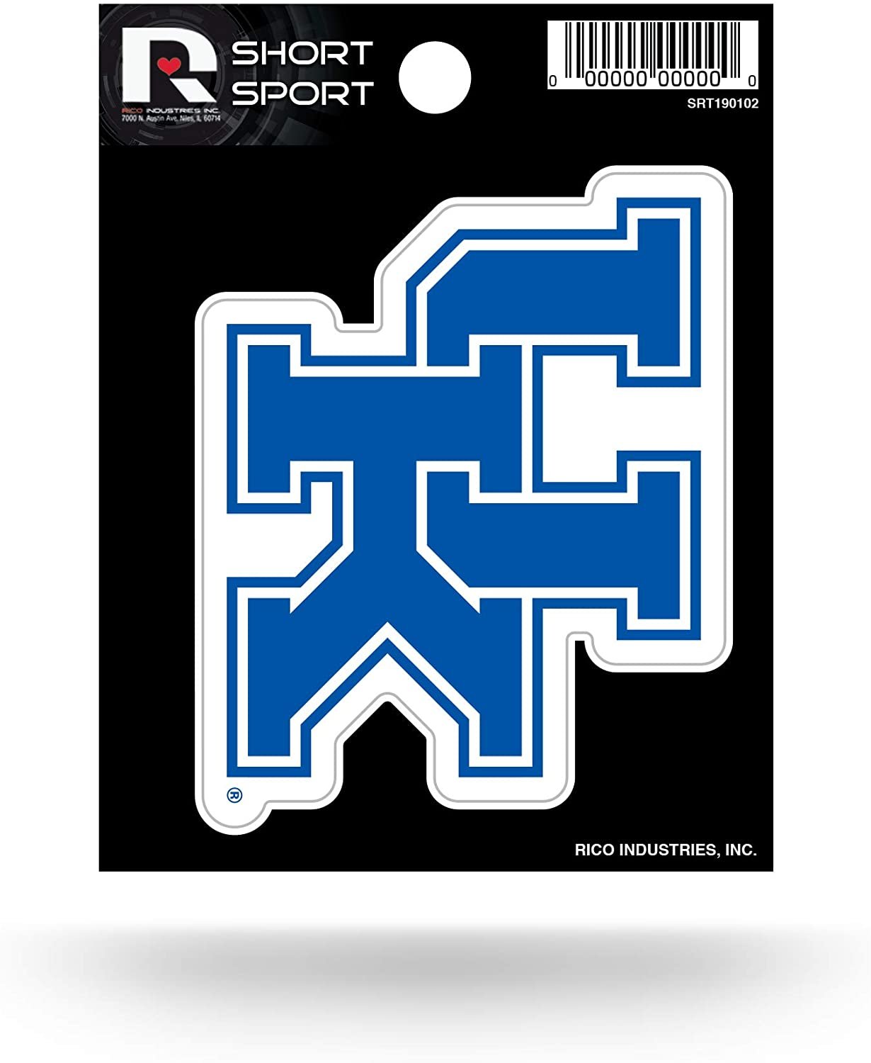 University of Kentucky Wildcats 3 Inch Decal Sticker Die Cut Flat Vinyl Full Adhesive Backing