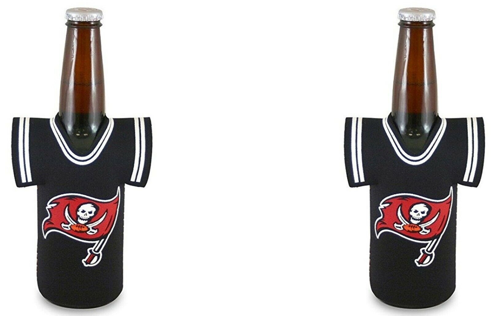 Tampa Bay Buccaneers 2-Pack Jersey Design Bottle Beverage Insulator Football