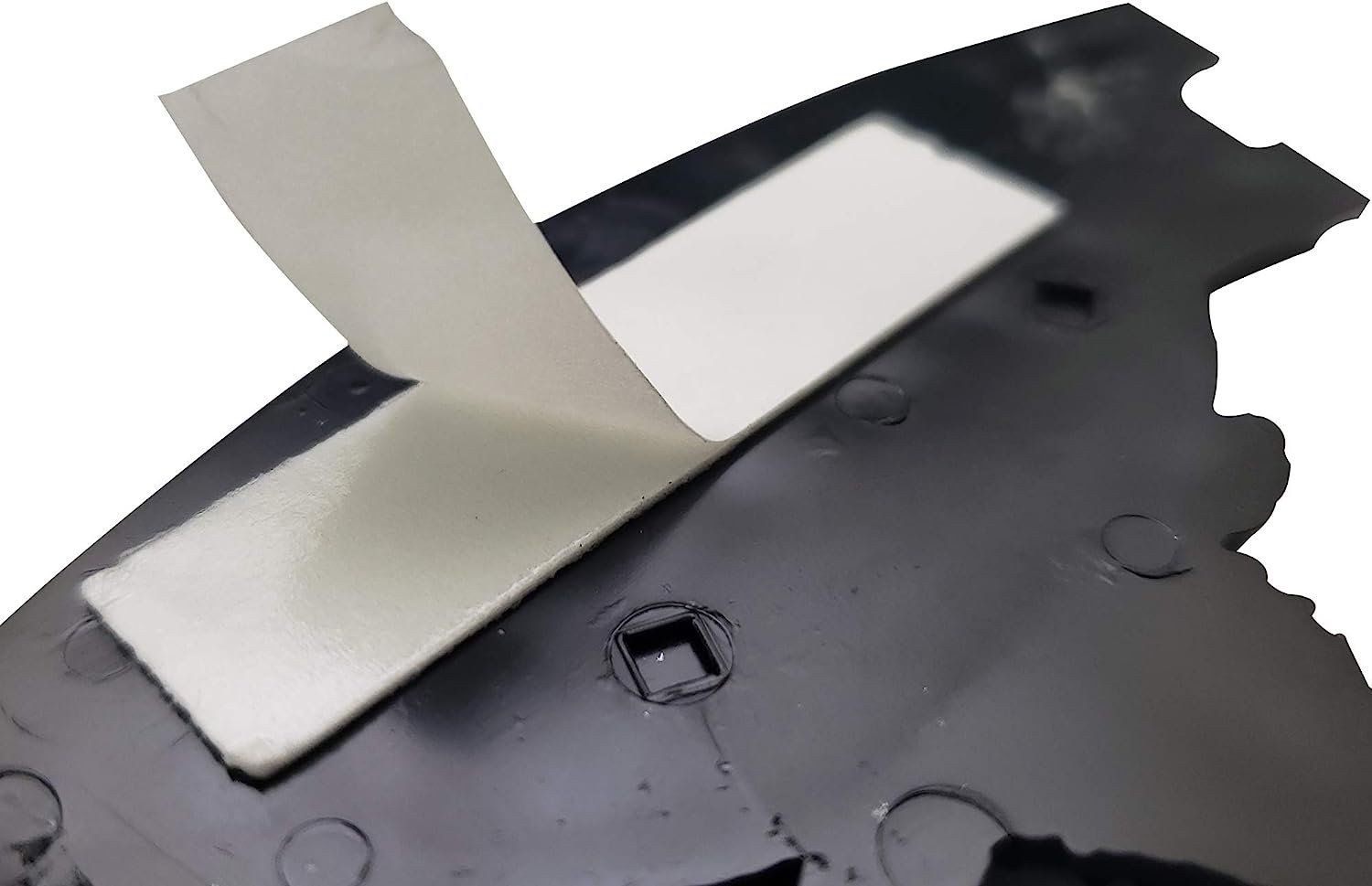 University of Washington Huskies Silver Chrome Color Auto Emblem Raised Molded Adhesive Tape Backing