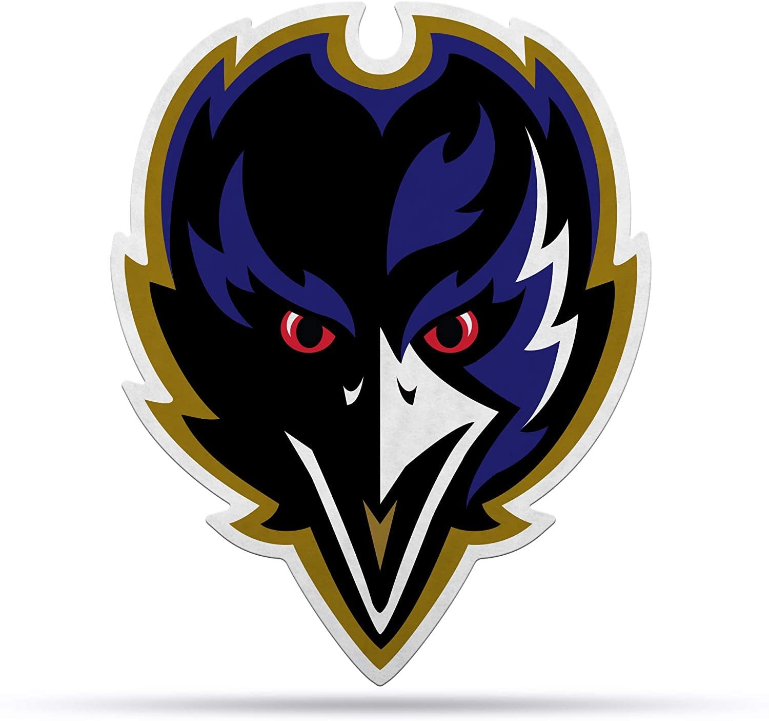 Baltimore Ravens Pennant Primary Logo 18 Inch Soft Felt