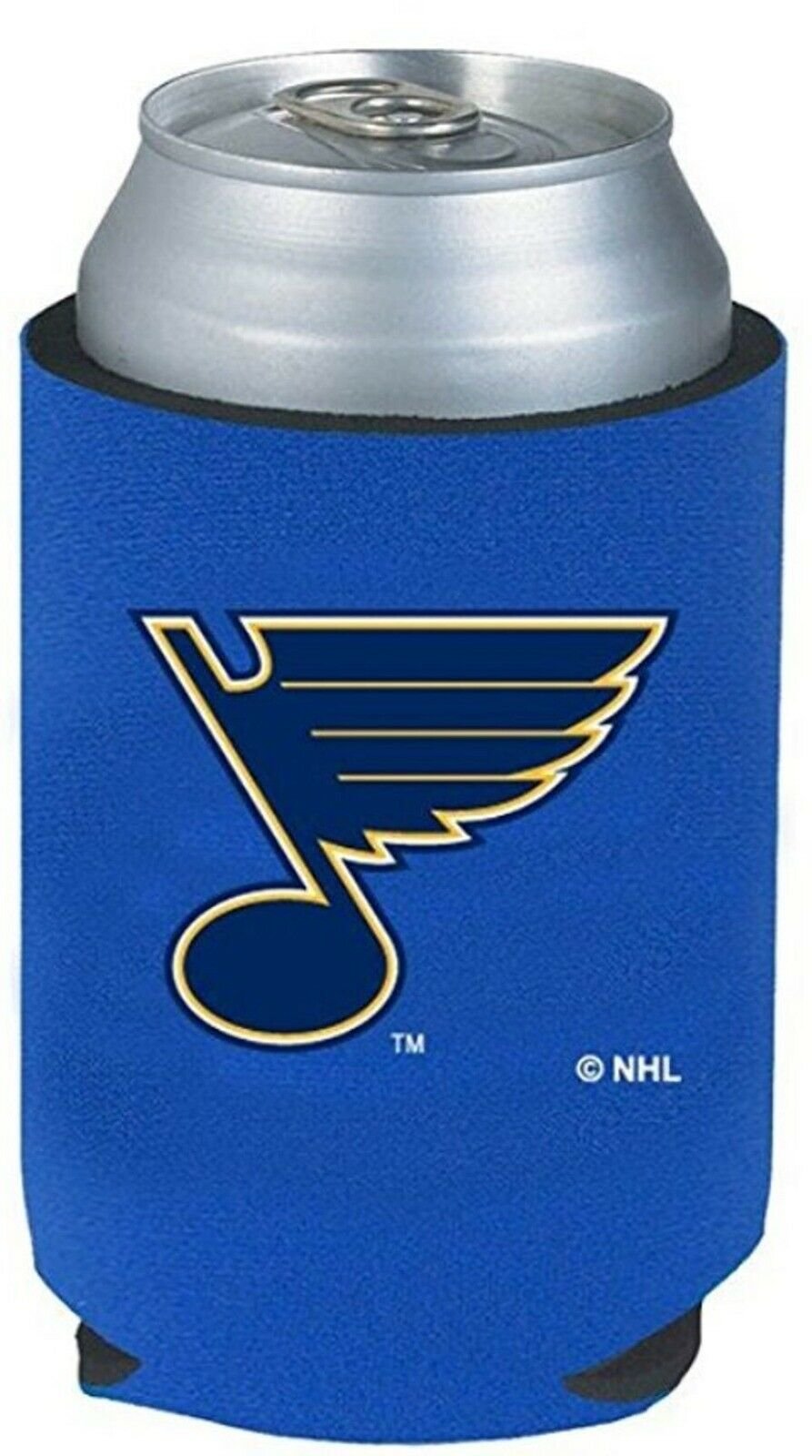 St Louis Blues CAN Beverage Insulator Neoprene Holder Cooler Hockey