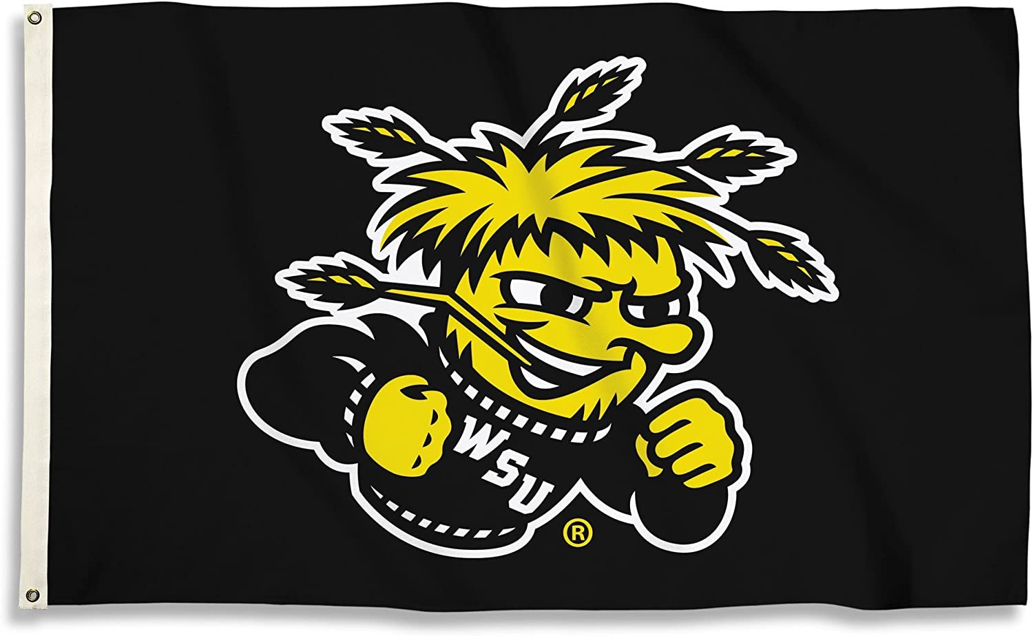 Wichita State Shockers 3' X 5' Flag with Grommets