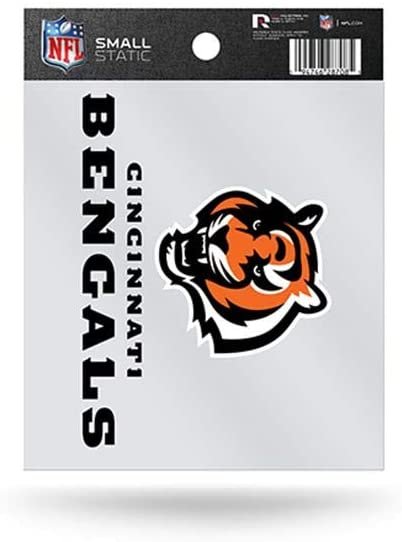 Cincinnati Bengals 3 Inch Flat Static Cling Decal