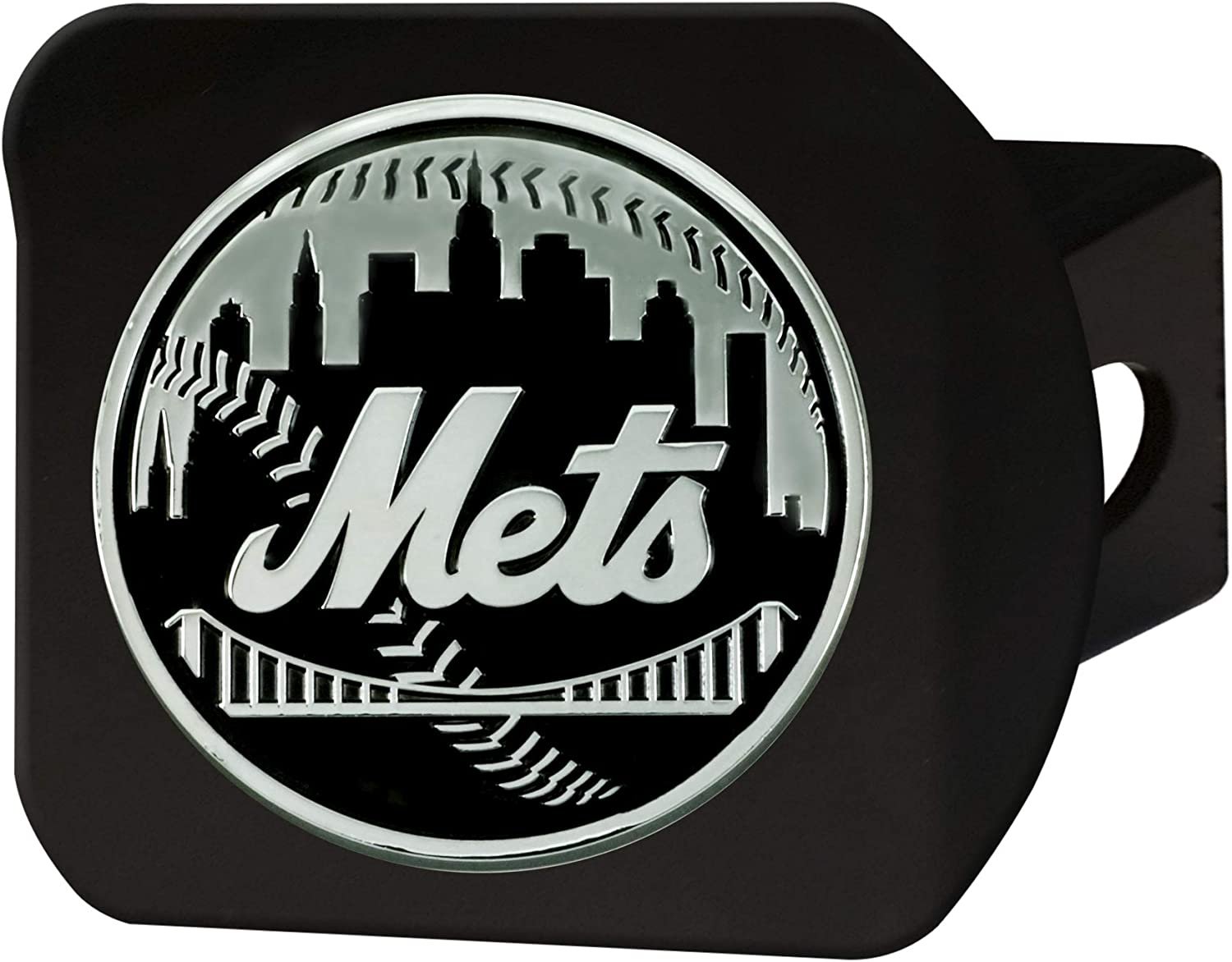 FANMATS 26645 MLB - New York Mets Hitch Cover - Black