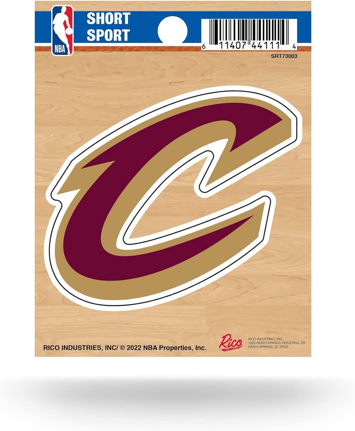 Cleveland Cavaliers 3 Inch Decal Sticker, Flat Vinyl Die Cut, Full Adhesive Backing