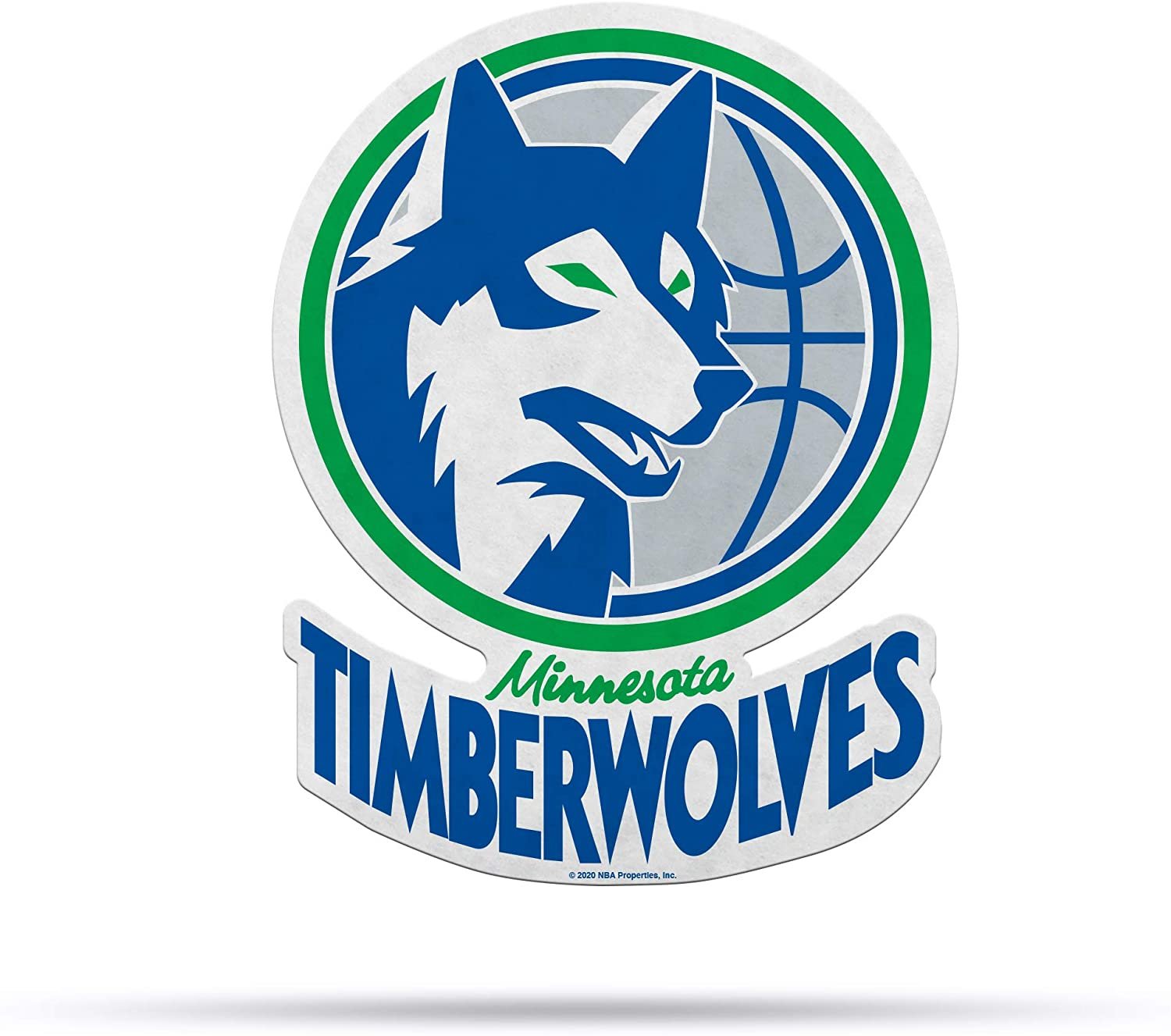 Minnesota Timberwolves 18" Retro Logo Pennant Soft Felt
