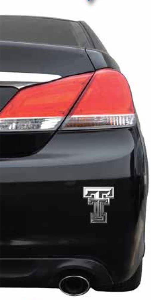 University of Missouri Tigers Silver Chrome Color Auto Emblem Molded Raised Adhesive Tape Backing