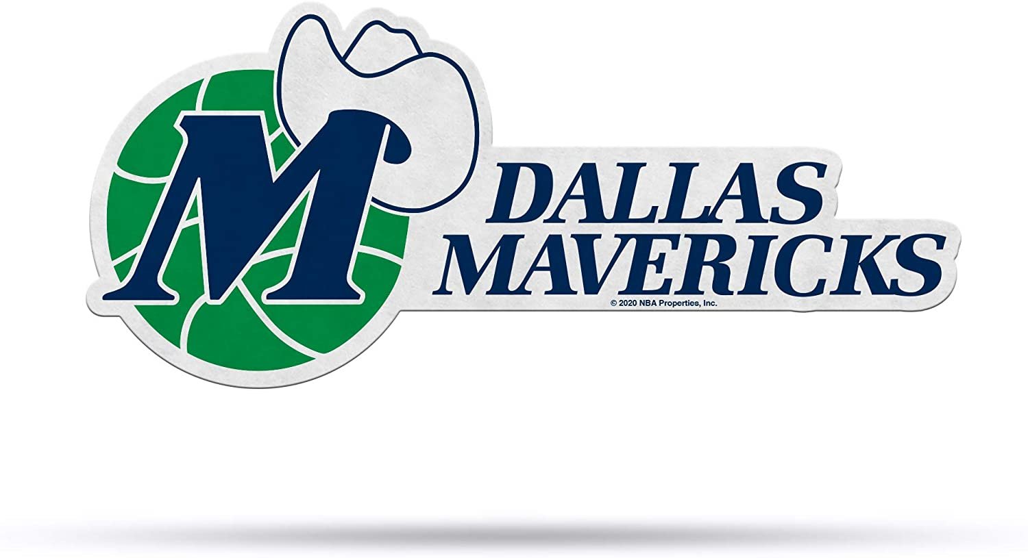 Dallas Mavericks 18" Retro Logo Pennant Soft Felt