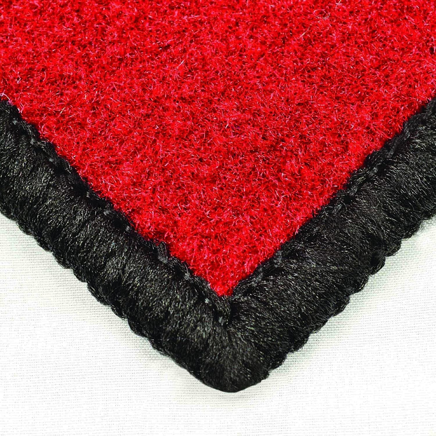 Cincinnati Bengals Floor Mat Area Rug, 20x30 Inch, Nylon, Anti-Skid Backing