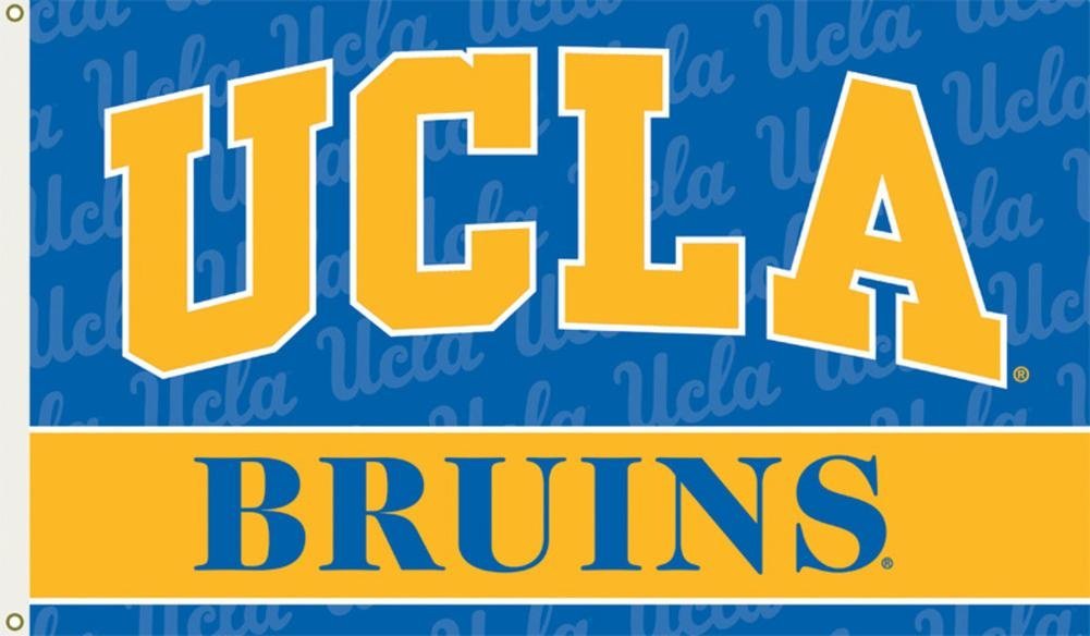 UCLA Bruins Premium 3x5 Feet Flag Banner, Logo Design, Metal Grommets, Outdoor Use, Single Sided