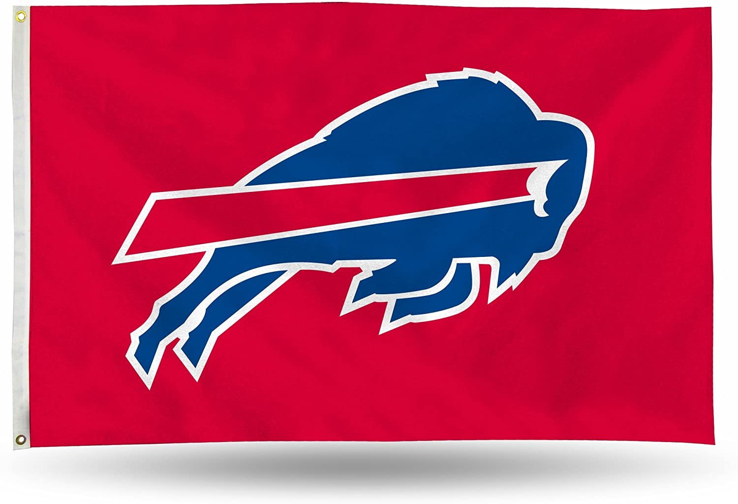 Buffalo Bills Premium 3x5 Foot Flag Banner, Metal Grommets, Indoor Outdoor, Single Sided