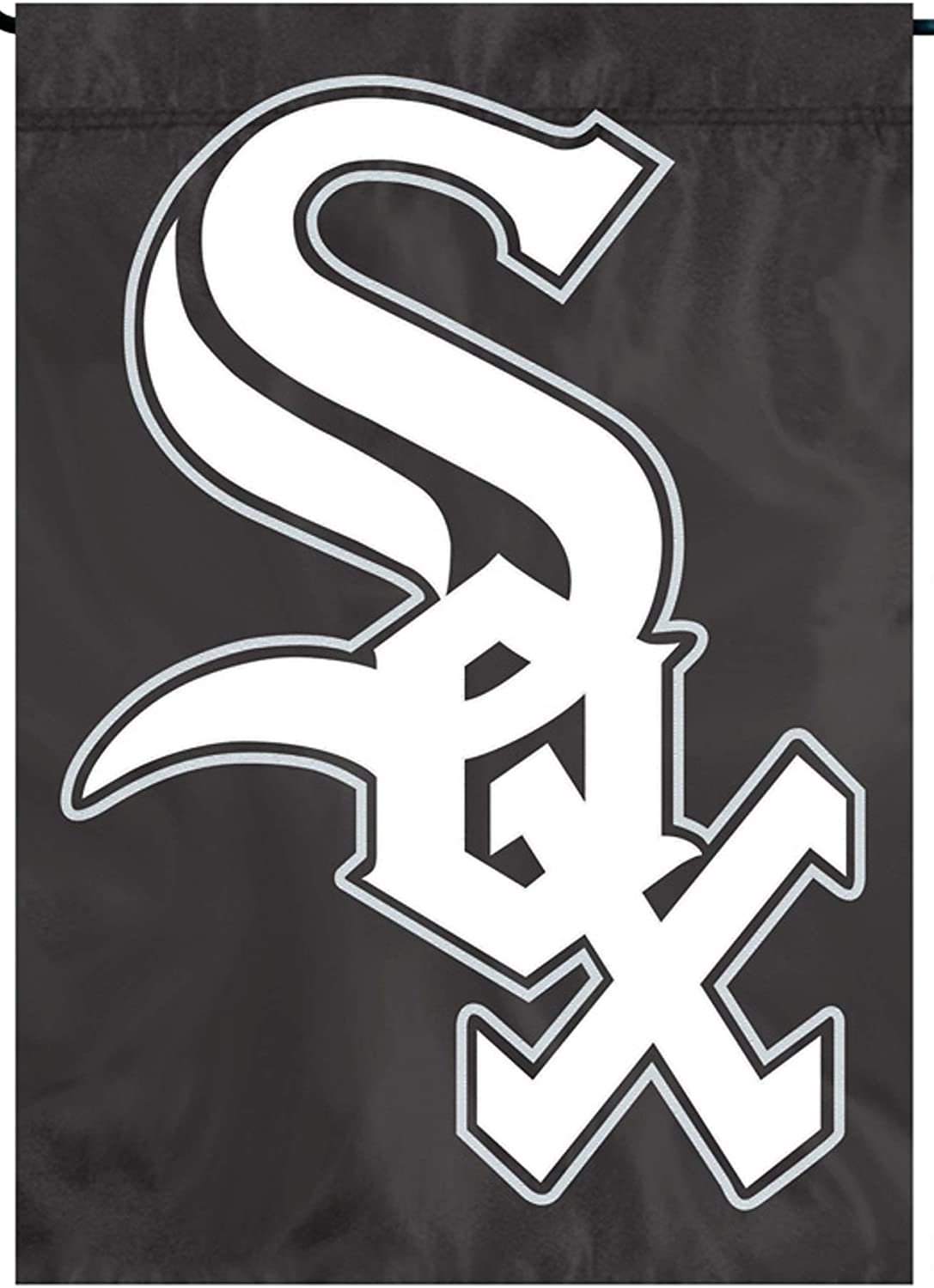 Chicago White Sox Premium Garden Flag Banner Applique Embroidered 12.5x18 Inch