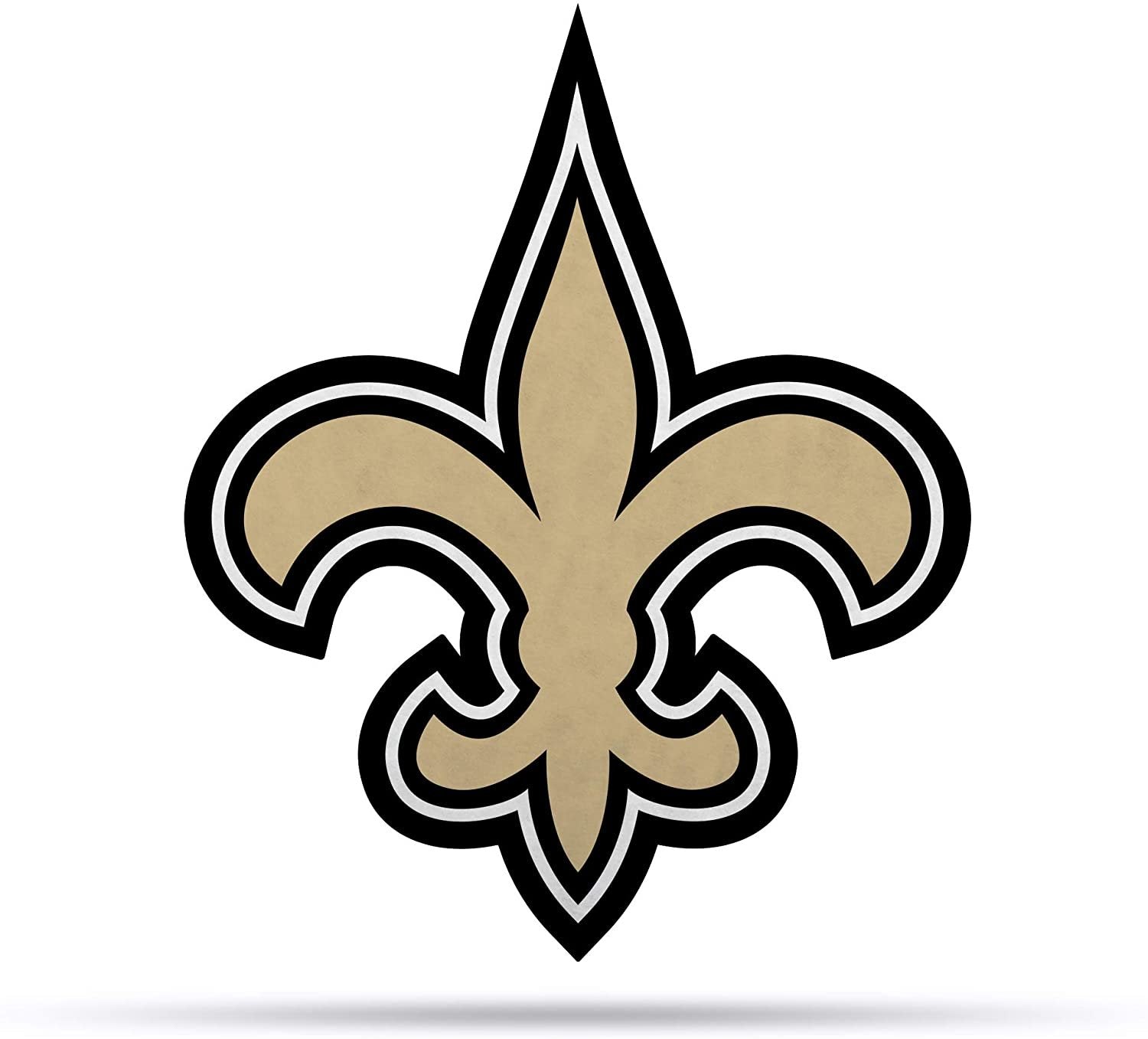 New Orleans Saints Pennant Primary Logo 18 Inch Soft Felt