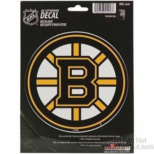 Boston Bruins 5" Flat Vinyl Die Cut Decal Sticker Emblem NHL Hockey