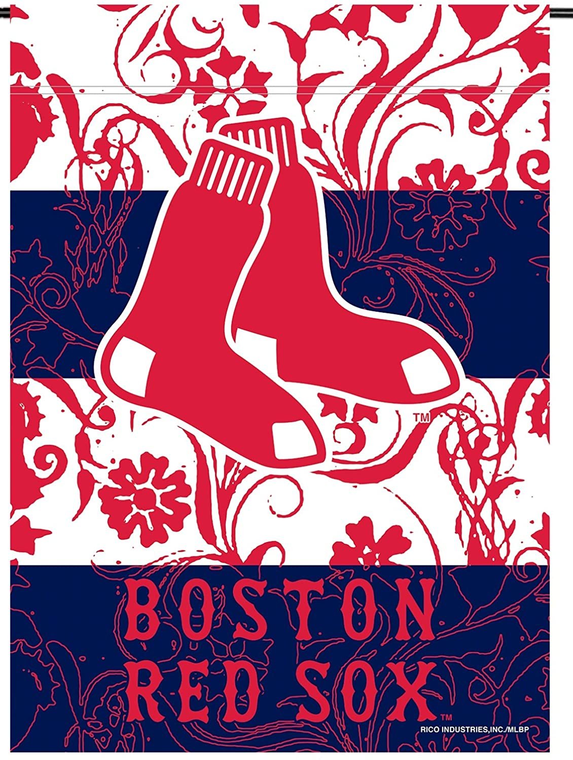 Boston Red Sox Premium Garden Flag Banner, Double Sided, 13x18 Inch