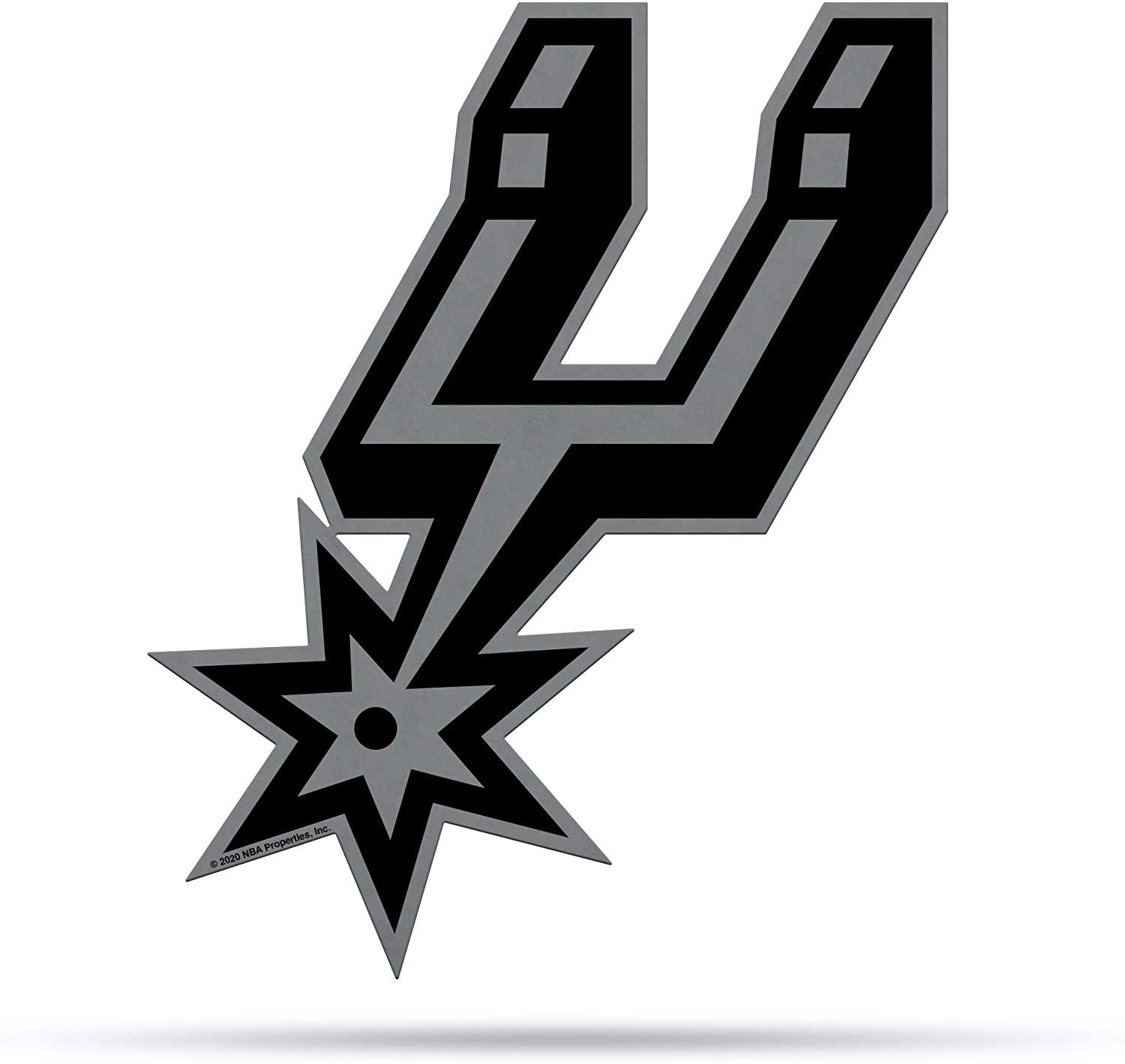 San Antonio Spurs Pennant Primary Logo 18 Inch Soft Felt