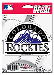 Colorado Rockies 5" Vinyl Die Cut Decal Sticker Emblem MLB Baseball