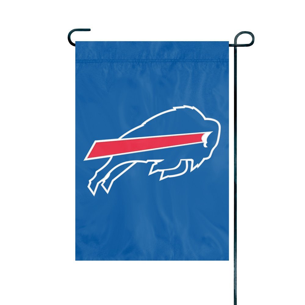 Buffalo Bills Premium Garden Flag Banner Embroidered Applique 12.5x18 Inch