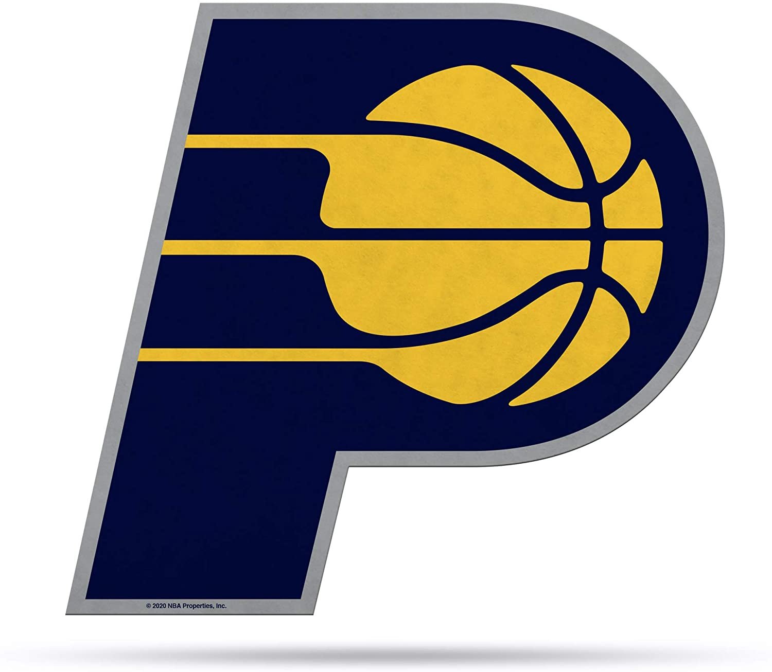 Indiana Pacers Pennant Primary Logo 18 Inch Soft Felt